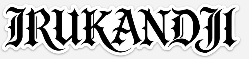 Irukandji Sticker - Olde English